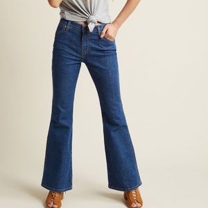 WRANGLER x ModCloth High Rise Flare Jean